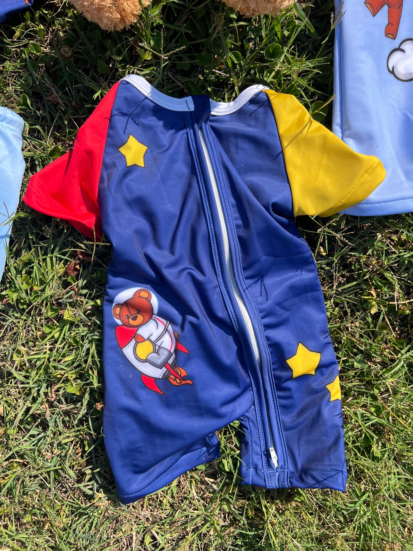 Astronaut Bear Space Short Onesie